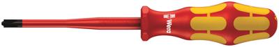 Wera 165 iSS PZ/S VDE geïsoleerde Schroevendraaier voor PlusMinus-Schroeven, kling met gereduceerde diameter, # 1 x 80 mm - 1 stuk(s) - 05020132001