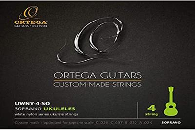 Ortega UWNY-4-SO nylon snarenset voor sopraan ukelele