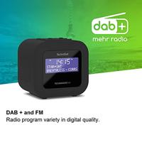 TechniSat TECHNIRADIO 40 Wekkerradio DAB+, VHF (FM) Acculaadfunctie Zwart - thumbnail
