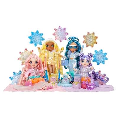 Rainbow High Winter Wonderland pop Violet Willow - thumbnail