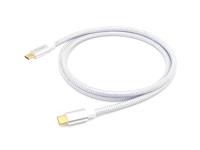 Equip 128356 USB 3.2 Gen 2 10Gbps 100W USB Type-C 1m Wit - thumbnail