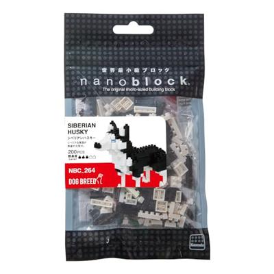 Nano Block Bouwset Husky - 200st.