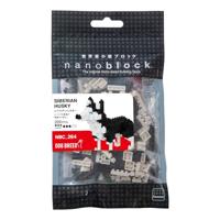 Nano Block Bouwset Husky - 200st. - thumbnail