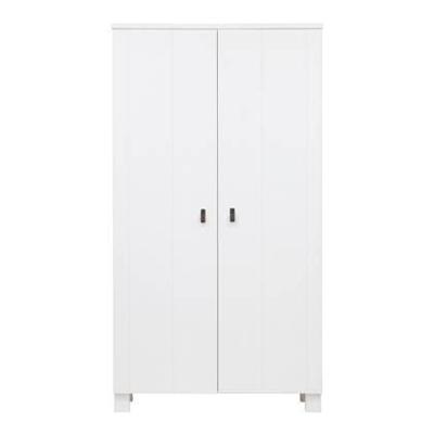 WOOOD Kledingkast 'Ties' 2 deuren, kleur Wit