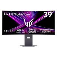 LG Ultragear 39GX900A-B.AEU 39 Wide Quad HD 240Hz Curved OLED gaming monitor - thumbnail