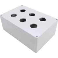 Hammond Electronics 1554PB6 Universele behuizing 240 x 160 x 90 Polycarbonaat Grijs 1 stuk(s) - thumbnail