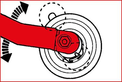 KS Tools 4002175 Motorinstelgereedschapsset voor VAG, 6-delig Audi 2,0 motoren