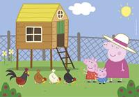 Clementoni maxi puzzel - peppa pig, 60st. - thumbnail