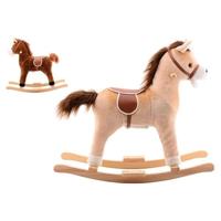 Johntoy Hobbelpaard met geluid - thumbnail