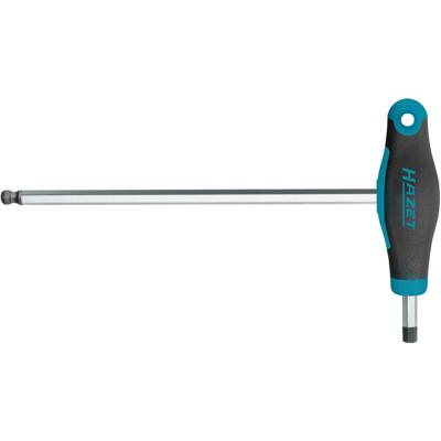 HAZET Schroevendraaier · met T-greep 829KK-8 · Binnen-zeskant-profiel · SW 8 mm