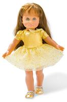 Heless Poppenjurk goud, 28-35 cm - thumbnail
