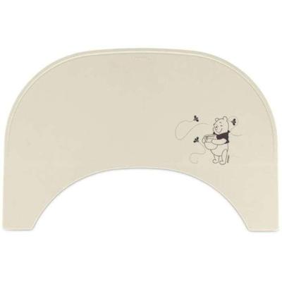 Tafelmat voor kinderstoel - HAUCK - 100% siliconen van voedingskwaliteit - Winnie de Poeh beige