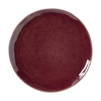 Dinerbord Toscane - bordeauxrood - ø28 cm - thumbnail