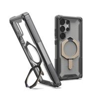 Urban Armor Gear Plasma XTE Outdoor telefoonhoes Samsung Galaxy S25 Ultra Transparant, Titaan Inductieve lading, Met standfunctie, Stootbestendig - thumbnail