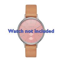 Skagen horlogeband SKW2406 Leder Bruin 14mm - thumbnail