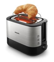 Philips Viva Collection Extra brede broodrooster met 2 sleuven, broodrooster - thumbnail