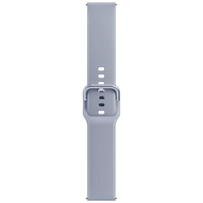 SAMSUNG Galaxy Watch Active2 Siliconen Horlogeband Zilver SAMSUNG Galaxy Watch Active2 Siliconen Horlogeband Zilver