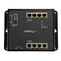 StarTech.com Industrial 8 Port Gigabit PoE+ Switch met 2 SFP MSA Slots - 30W - Robuuste GbE L2 Managed Switch - Rugged High Power Gigabit Ethernet Netwerk Switch IP-30/-40C tot +75C - thumbnail