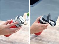 Leifheit 3245 Flip Isoleerbeker 350 ml Rood - thumbnail