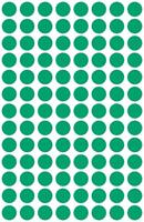 Avery Ronde etiketten diameter 8 mm, groen, 416 stuks - thumbnail