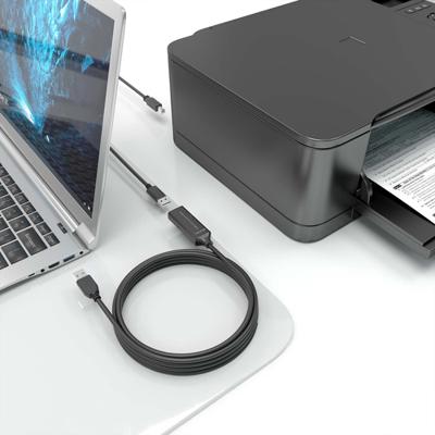 Aisens USB-kabel A101-0914, zwart, 5 m, merk: Aisens - EAN: 8435739902509
