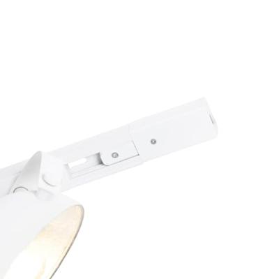 QAZQA 1-fase railsysteem met 3 spots wit verstelbaar - Magnax