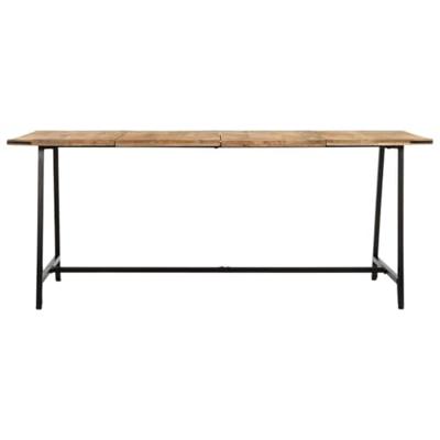 Eettafel 180x90x75 cm massief mangohout
