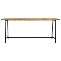 Eettafel 180x90x75 cm massief mangohout - thumbnail