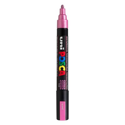 Paintmarker Uni POSCA PC5M medium metallic roze