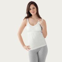 Medela Borstvoedingstop Naadloos Wit - thumbnail