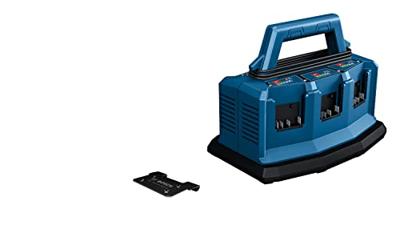 Bosch Blauw GAL 18V6-80 Oplader | Voor 6 accu&apos;s | 8A | 1600A01U9L | - 1600A01U9L