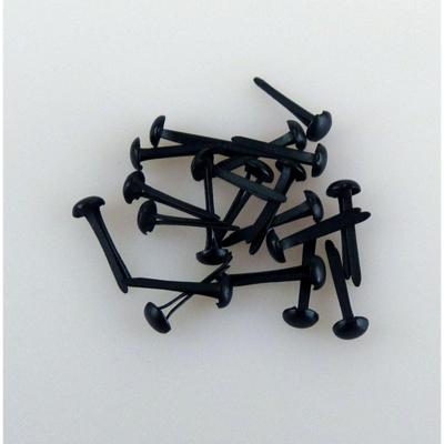 Nellie's Choice • floral brads 3mm (40stuks/pkg) black