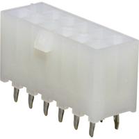 Molex 39281123 Female header, inbouw (standaard) Totaal aantal polen: 12 Rastermaat: 4.2 mm Inhoud: 1 stuk(s) Bag - thumbnail