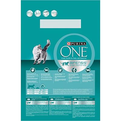 Purina One Adult met zalm kattenvoer 3 x 3 kg