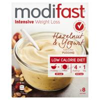 Modifast Intensive Hazeln.&yog. Flav.pudding 8x52g - thumbnail