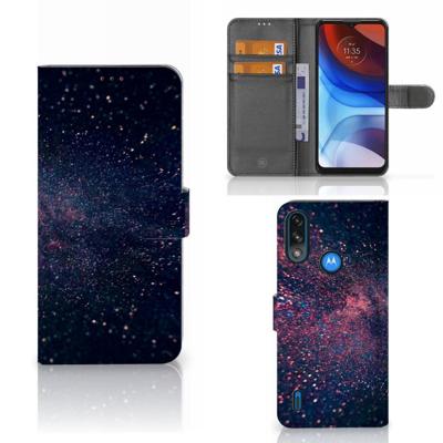 Motorola Moto E7i Power | E7 Power | Book Case | Stars