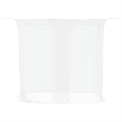 VidaXL Hangende klamboe 156 gaas 220x120x150 cm wit - thumbnail