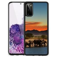 Samsung Galaxy S20 Back Cover Olifanten - thumbnail