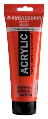 Royal Talens Amsterdam Standard Series Acrylverf Tube 250 ml - Naftolrood Licht 398