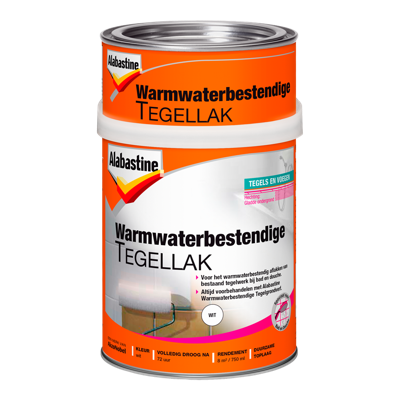 Ww.best tegellak wit 750 ml Alabastine - Alabastine
