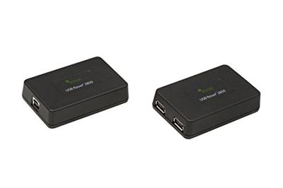 Icron USB Rover 2850 Network Transmitter & Receiver zwart - Netwerk Repeater (Network Transmitter & Receiver, 85m, 12Mbps, Cat5, Zwart, FCC B, CE)