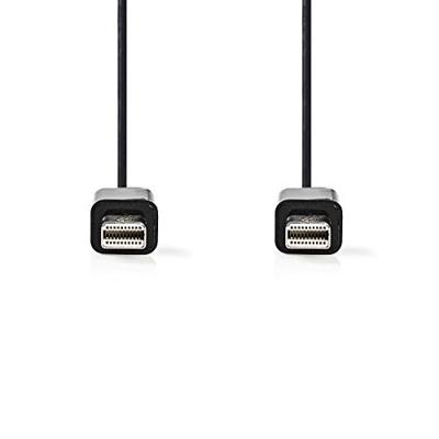 Nedis Mini DisplayPort-Kabel | Mini-DisplayPort Male naar Mini-DisplayPort Male | 21.6 Gbps | 1 m | 1 stuks - CCGP37500BK10 CCGP37500BK10 Nedis Mini DisplayPort-Kabel | Mini-DisplayPort Male naar Mini-DisplayPort Male | 21.6 Gbps | 1 m | 1 stuks - CCGP37500BK10 CCGP37500BK10