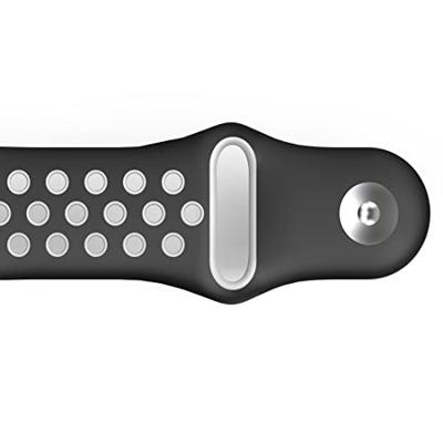 Hama Sportpolsband Voor Fitbit Versa 2/Versa (Lite) Ademend Horlogebandje Zw.