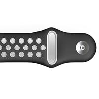 Hama Sportpolsband Voor Fitbit Versa 2/Versa (Lite) Ademend Horlogebandje Zw. - thumbnail