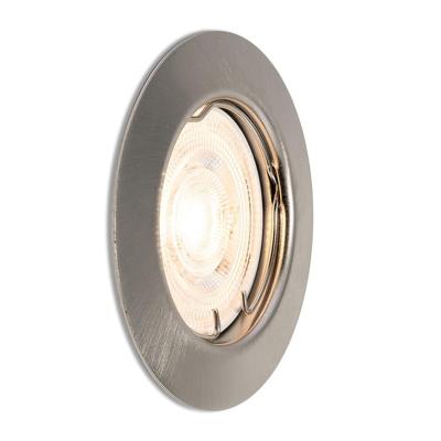 Complete LED-spot Pocco RVS GU10 dimbaar 4.2 Watt