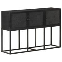 Dressoir 115x30x76 cm massief mangohout - thumbnail