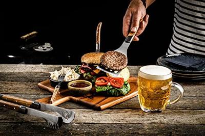 Laguiole Style de Vie BBQ Set Luxury Line - Olijfhout