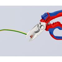 Knipex Elektriciens-/ambachtsschaar | lengte 160 mm meercomponenten-mantels | 1 stuk - 95 05 20 SB - 95 05 20 SB - thumbnail