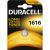 Duracell CR1616 / DL1616 lithium knoopcel batterij - thumbnail