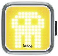 KNOG Blinder front - skull - black - thumbnail